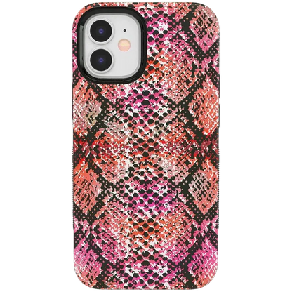 Snake Along | Red Snake Skin Case