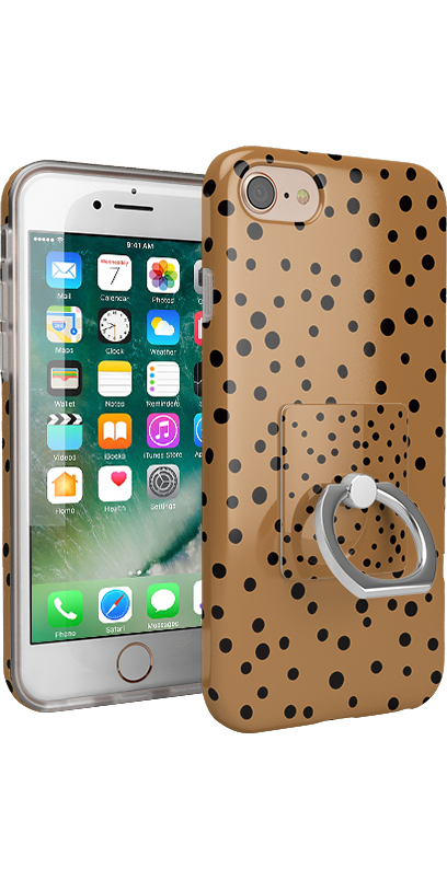 Spot On | Dotted Animal Print Phone Ring