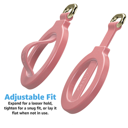 Starfish Wishes | Coral Pink Shimmer MagRing+ with Keychain