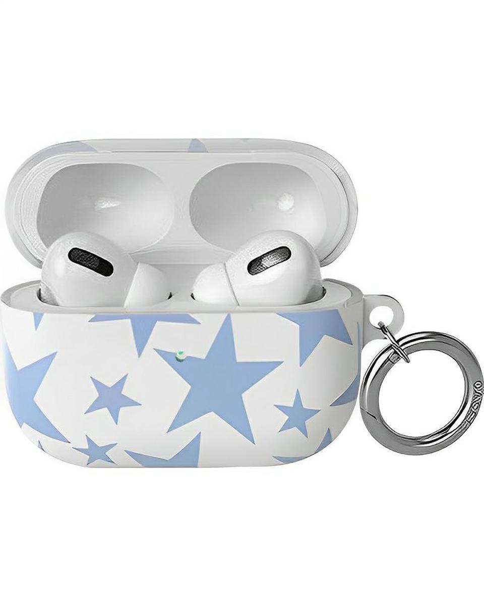 Stars Align | Blue & White Stars AirPods Case