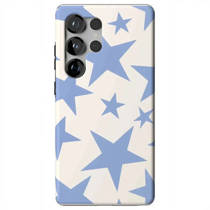 Stars Align | Blue & White Stars Samsung Case