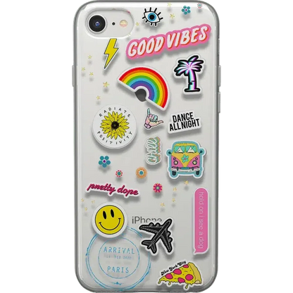 Stuck on U | Festival Sticker Floral Case