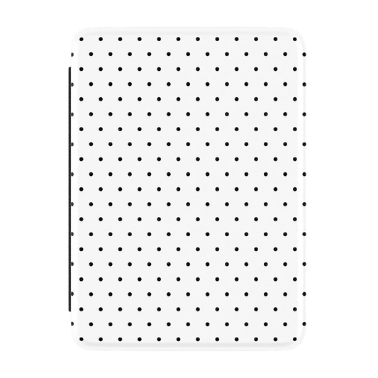 On the Dot | Black Polka Dot Kindle Case