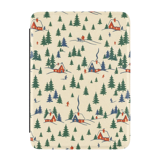 Chalet All Day | Winter Village Kindle Case