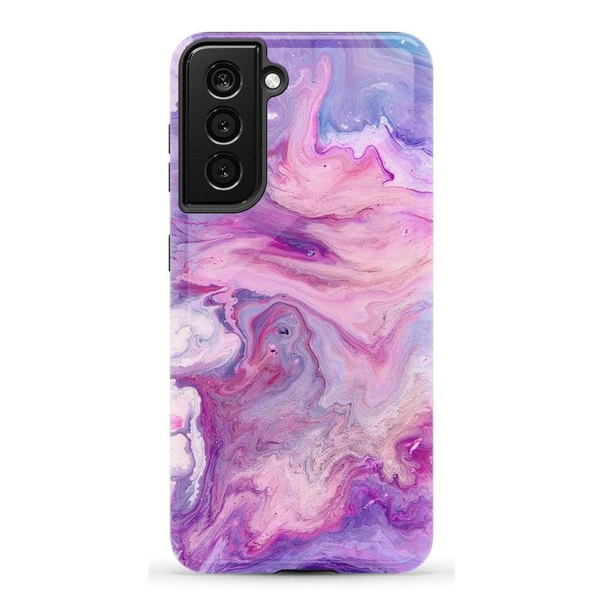 Tie Dying Over You | Purple Marble Samsung Case