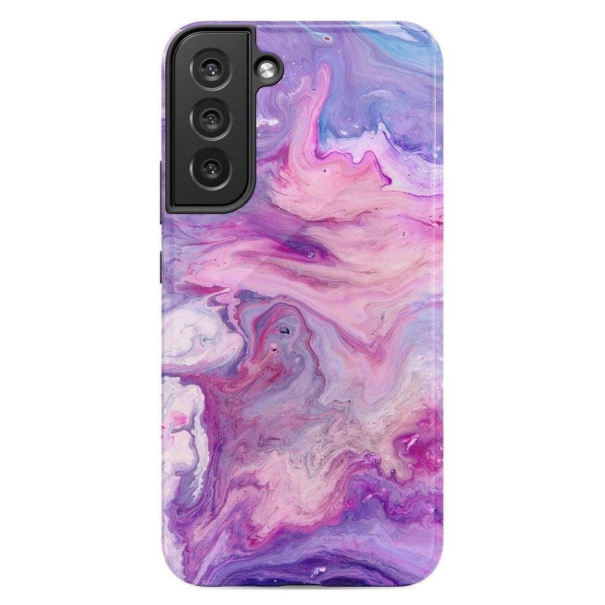 Tie Dying Over You | Purple Marble Samsung Case