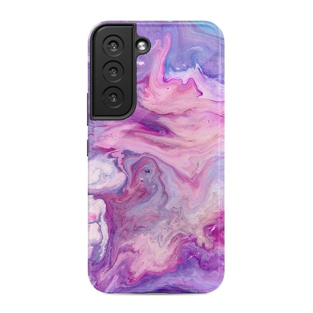 Tie Dying Over You | Purple Marble Samsung Case