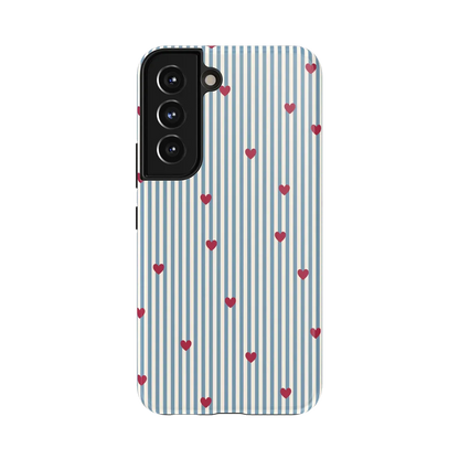 Love Lines | Blue Stripes Case