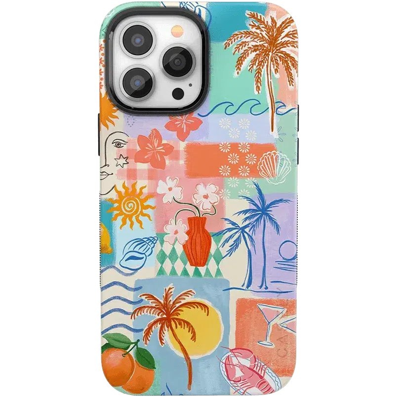 Tropical Heat | Beachy Collage Case