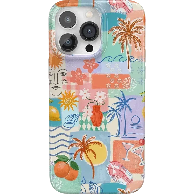 Tropical Heat | Beachy Collage Case