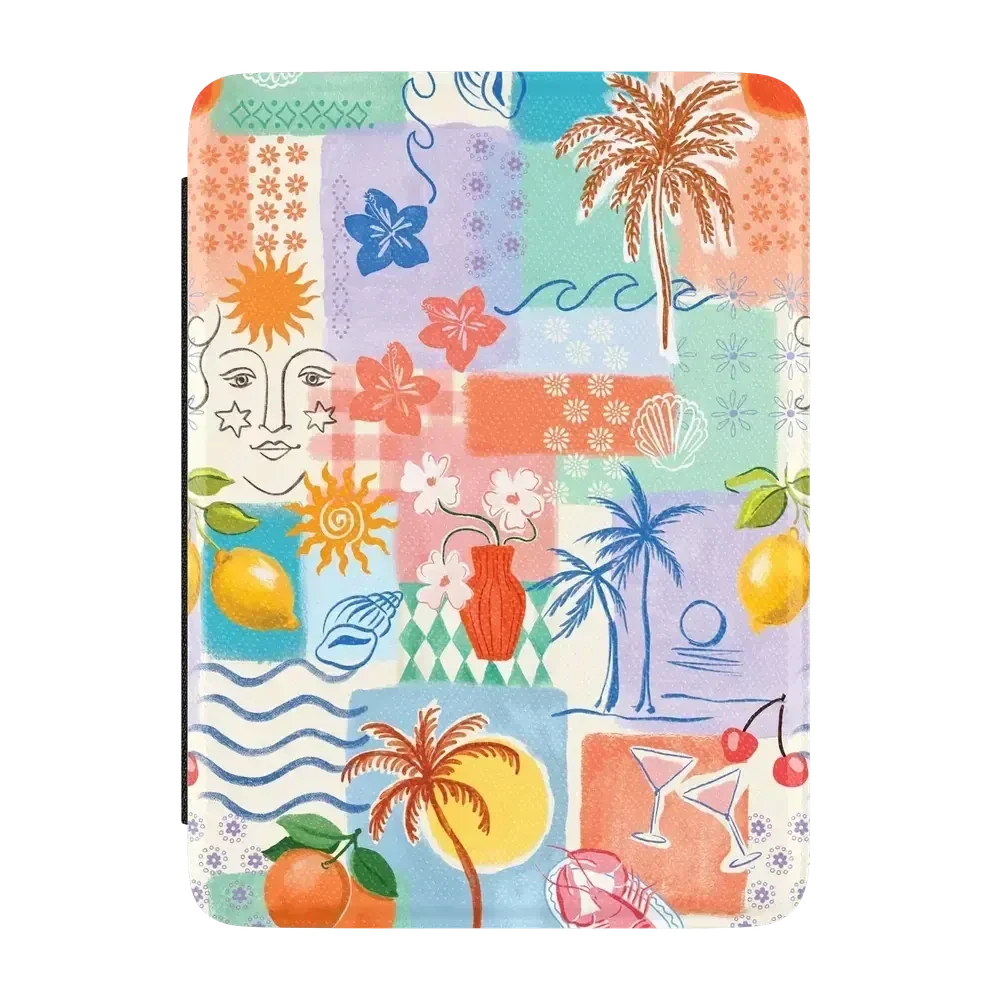 Tropical Heat | Beachy Collage Kindle Case