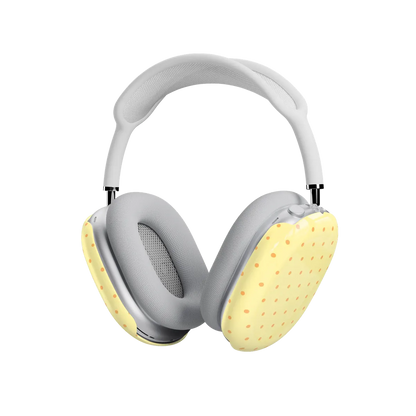 On the Dot | Yellow Polka Dot AirPods Max Case