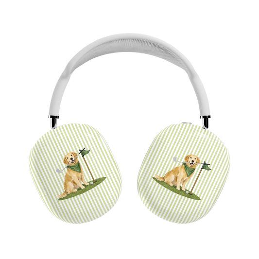 Golden on the Green | Clubhouse AirPods Max Case