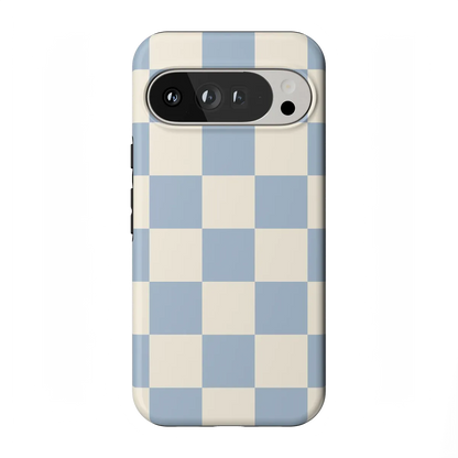 Fit Check | Light Blue Checkerboard Case