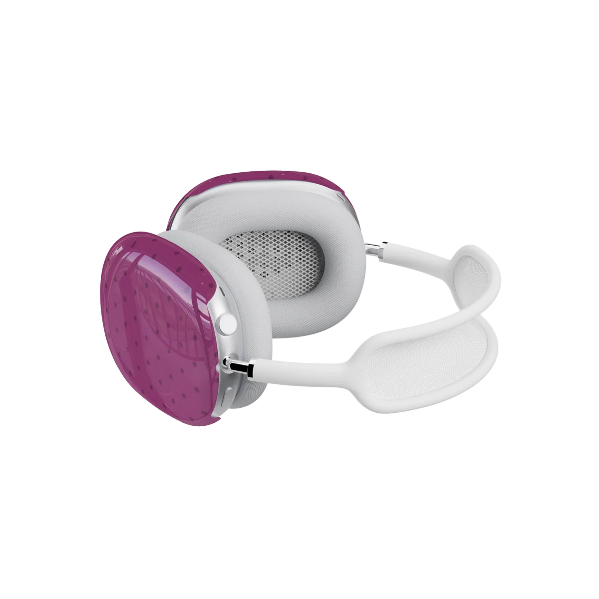On the Dot | Plum Polka Dot AirPods Max Case