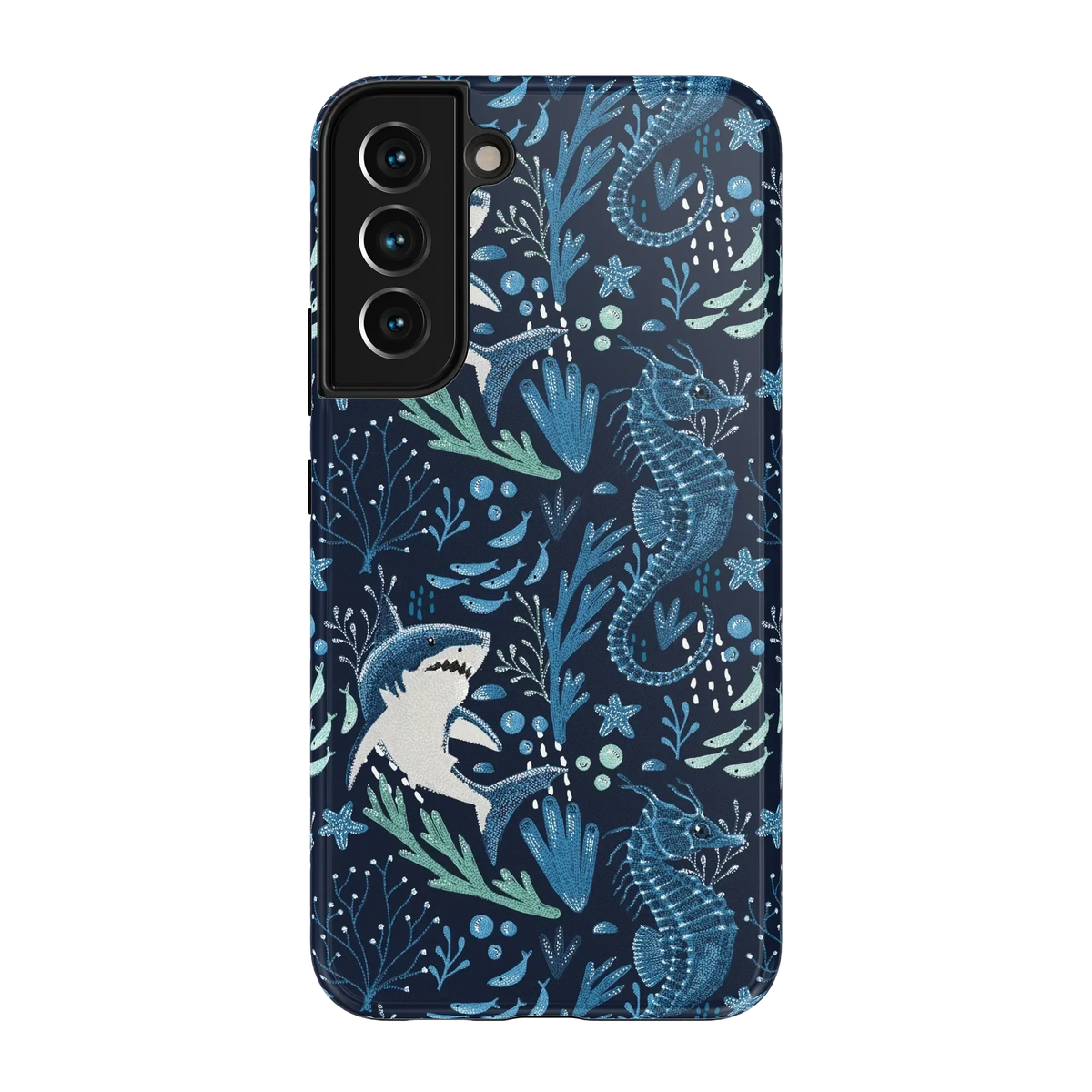 Midnight Reef | Shark Print Case
