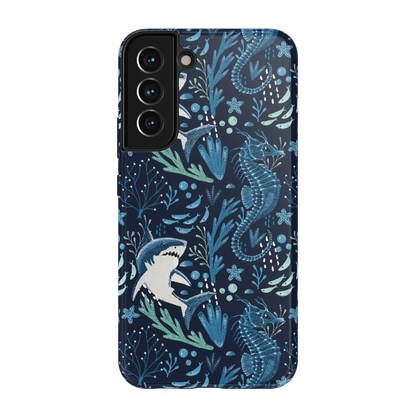 Midnight Reef | Shark Print Case