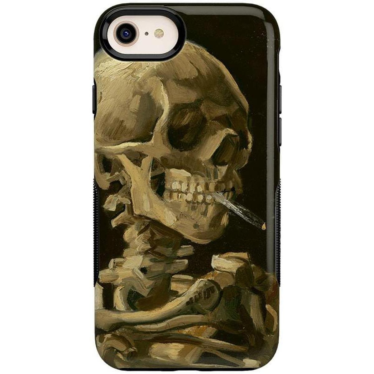 Van Gogh | Head of a Skeleton with a Burning Cigarette Phone Case