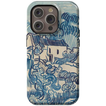 Van Gogh | Landscape With Houses Phone Case