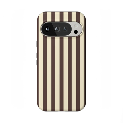 S'more Stripes | Brown Striped Case