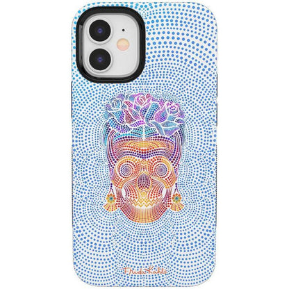 Vida y Muerte | Frida Kahlo Dotted Skull Case