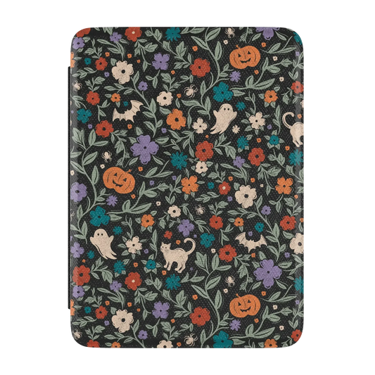 Toil & Bloom | Halloween Floral Kindle Case