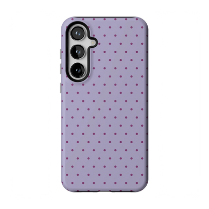 On the Dot | Purple & Plum Polka Dot Case