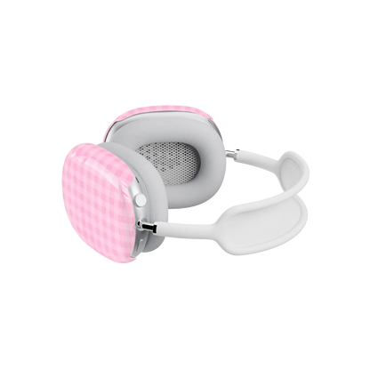 Sweet Jam | Light Pink Gingham AirPods Max Case