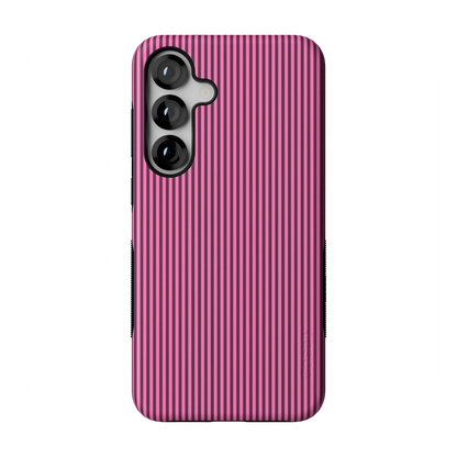 Stripes and the City | Pink & Purple Pinstripe Case