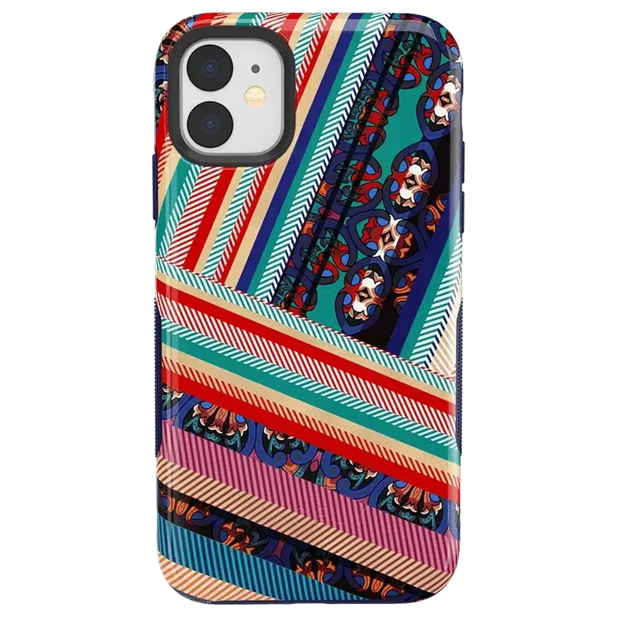 Wearing Layers | Layered Patchwork iPhone Case