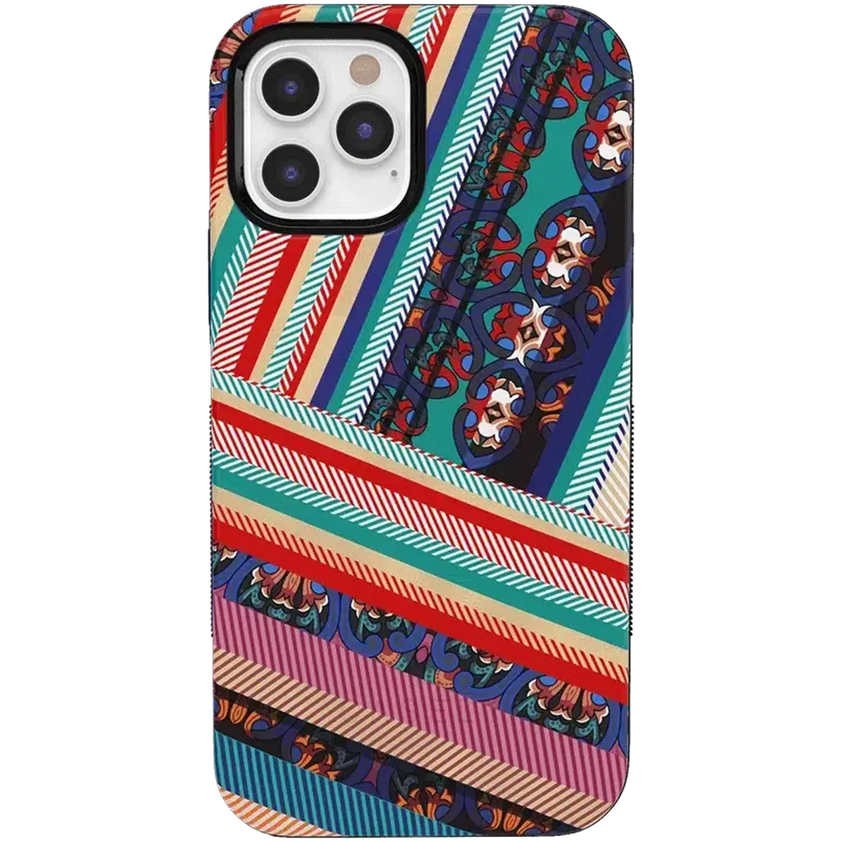 Wearing Layers | Layered Patchwork iPhone Case