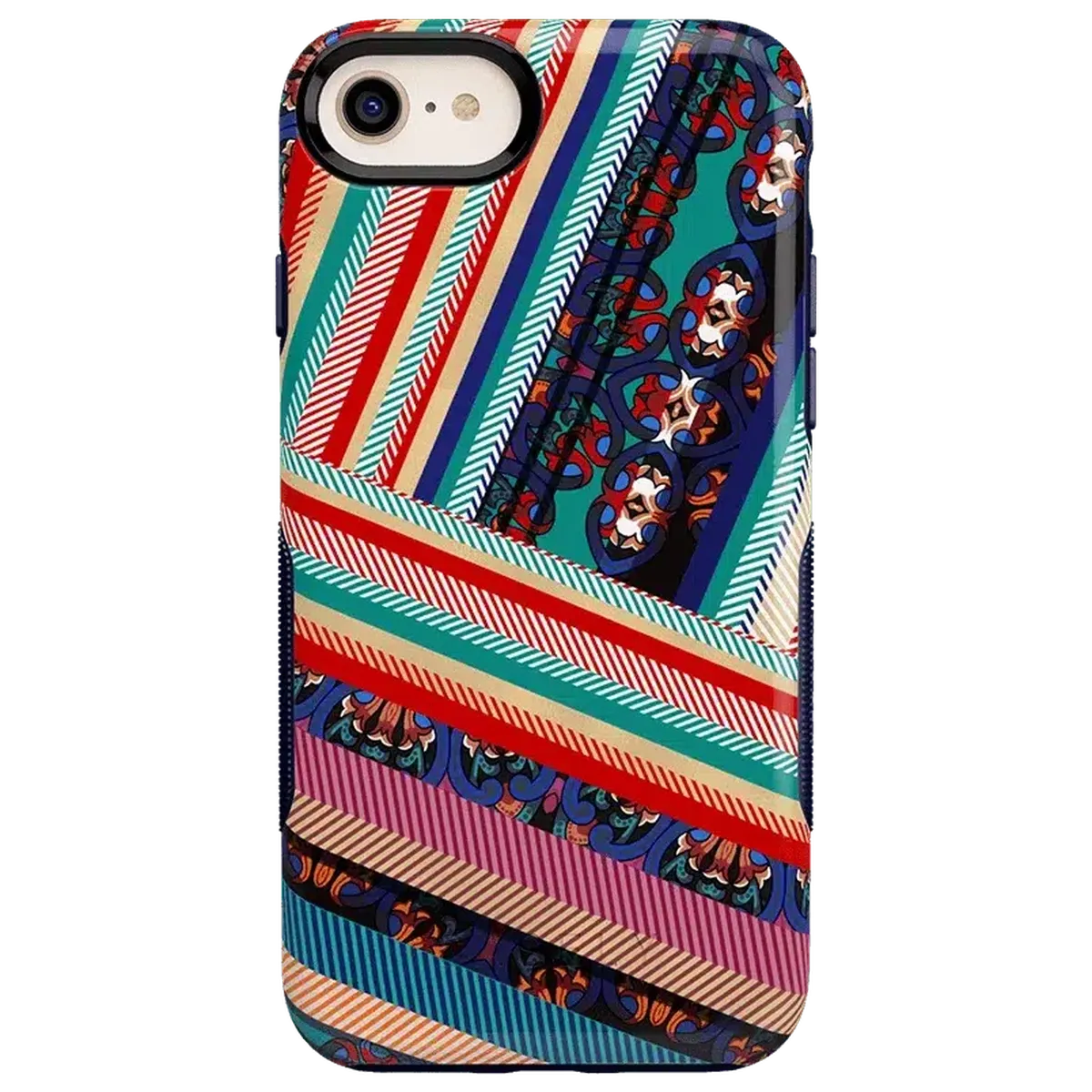 Wearing Layers | Layered Patchwork iPhone Case