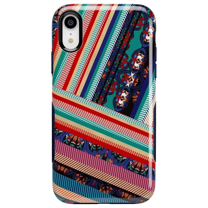 Wearing Layers | Layered Patchwork iPhone Case
