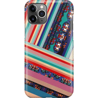 Wearing Layers | Layered Patchwork iPhone Case