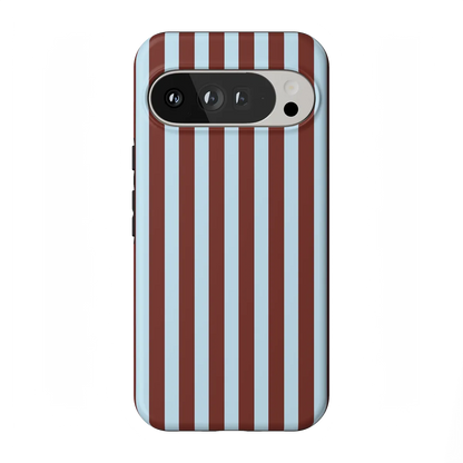 Sunday in Brooklyn | Blue Stripes Case