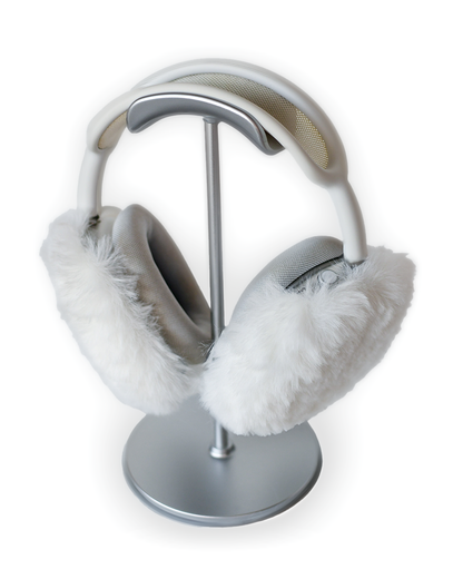 White Fluffy Earmuffs | AirPods Max Case