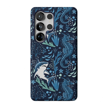 Midnight Reef | Shark Print Case