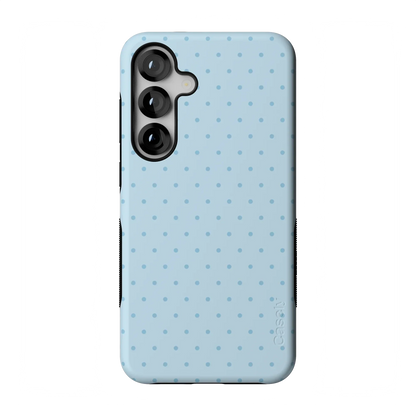 On the Dot | Blue Monochrome Polka Dot Case