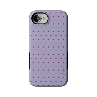 On the Dot | Purple & Plum Polka Dot Case