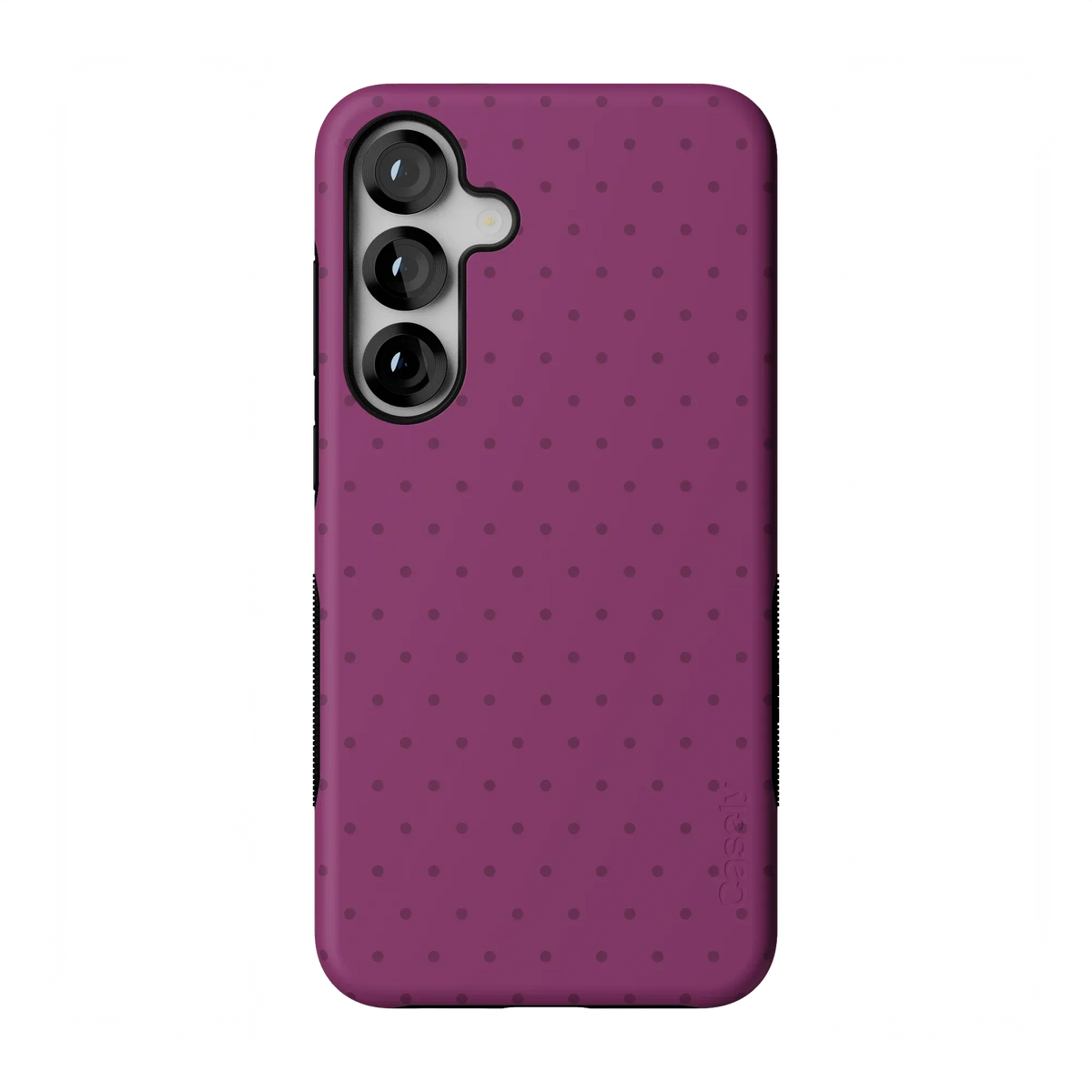 On the Dot | Plum Polka Dot Case