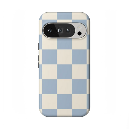 Fit Check | Light Blue Checkerboard Case
