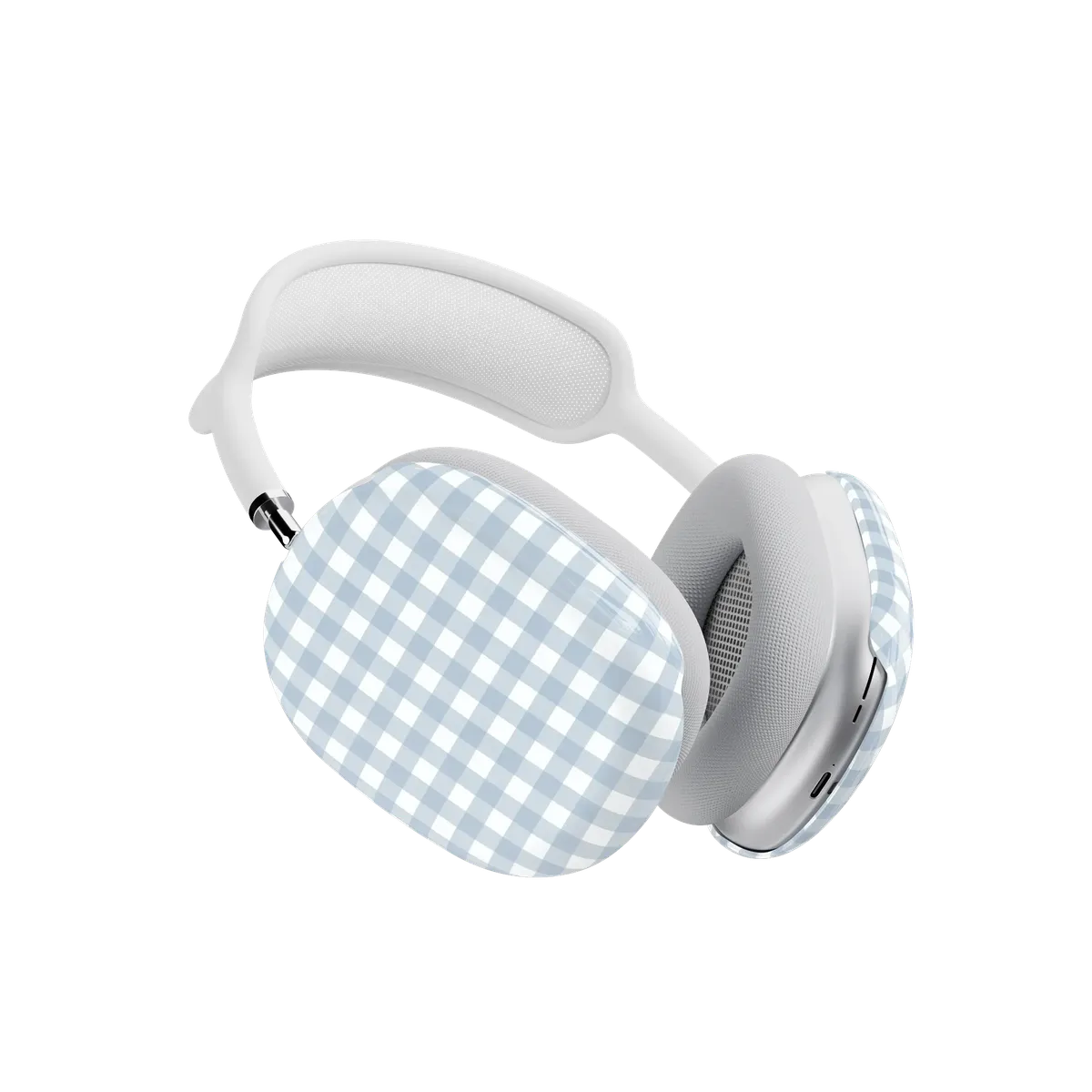 Pastel Picnic | Blue Gingham AirPods Max Case