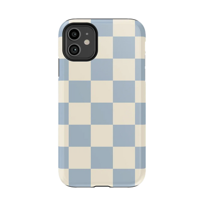Fit Check | Light Blue Checkerboard Case