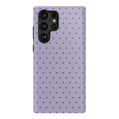 On the Dot | Purple & Plum Polka Dot Case