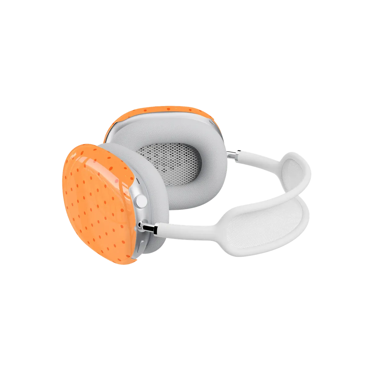On the Dot | Orange Polka Dot AirPods Max Case