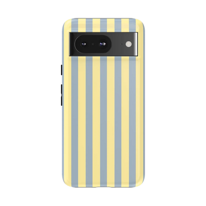 Coastline Stripes | Blue & Yellow Case