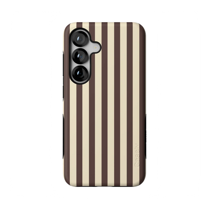 S'more Stripes | Brown Striped Case