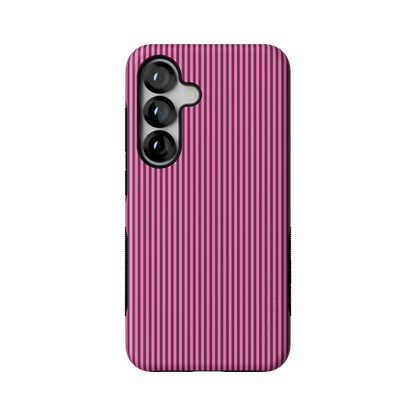 Stripes and the City | Pink & Purple Pinstripe Case