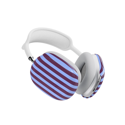 Perfect Stripes | Purple & Blue Stripes AirPods Max Case