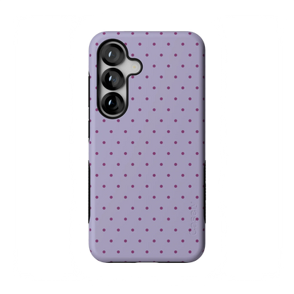 On the Dot | Purple & Plum Polka Dot Case